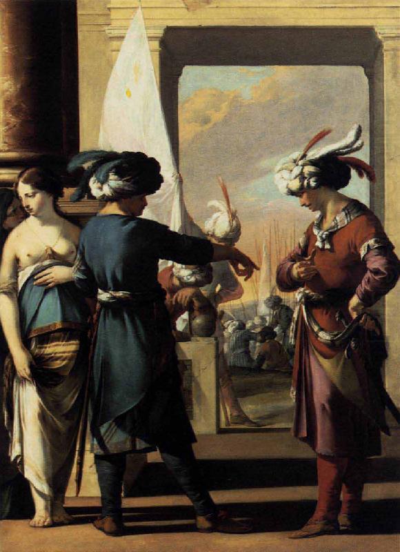 Laurent de la Hyre Cyrus Announcing to Araspas that Panthea Has Obtained His Pardon china oil painting image